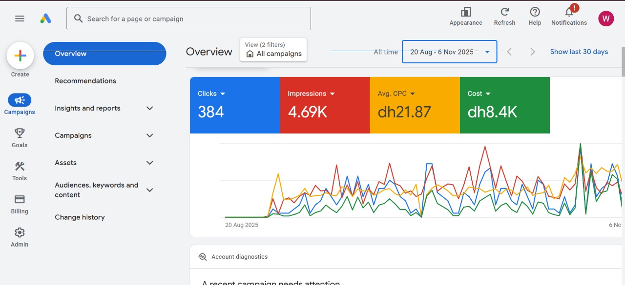 Google Ads Campaign Screenshot 3
